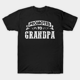 Promoted to Grandpa T-Shirt